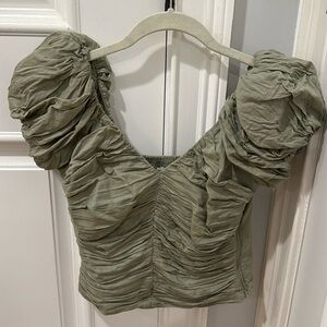 Abercrombie green top